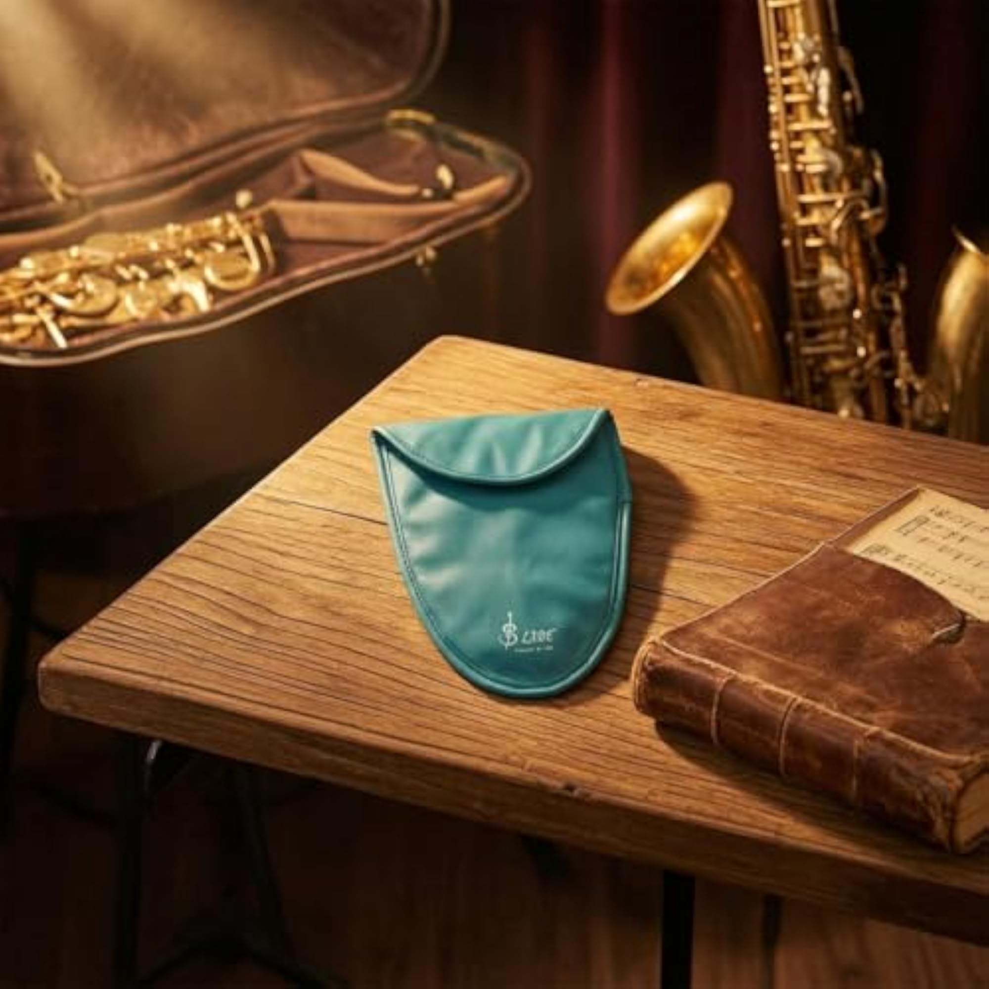 Tech Material Saxophone Neck Storage Pouch, Soft Lining